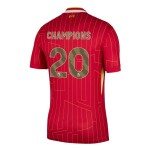 Günstige Fußballtrikots Liverpool Champions 20 Heimtrikot 2024-25 Kurzarm
